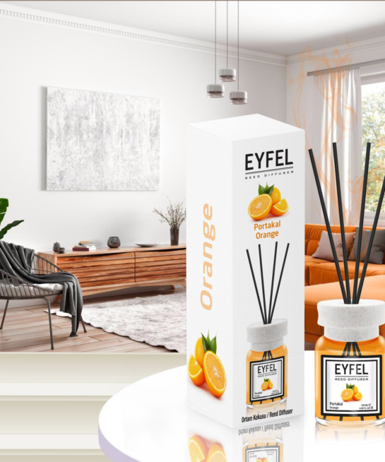 Odorizant de cameră Eyfel Portocală  (Orange) 120 ml